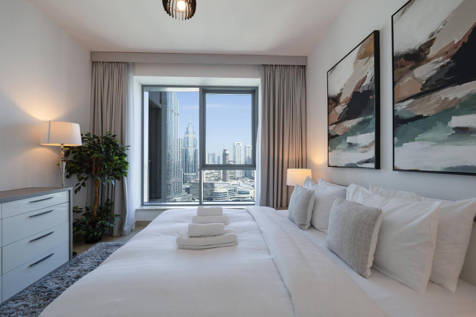 Signature Burj Khalifa View Residence Dubái Exterior foto